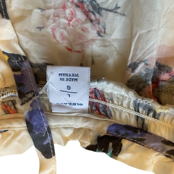 Old Navy Butterfly Print Dress-Size Large-NWT-V Neck - Picture 11 of 12